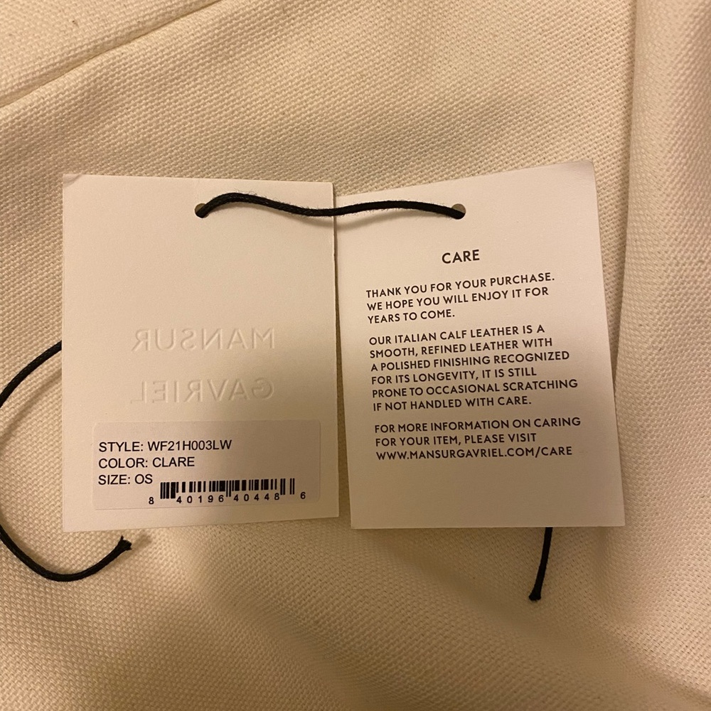 SOLD | NWOT Mansur Gavriel burgundy red leather handle bag - Picture 10 of 11